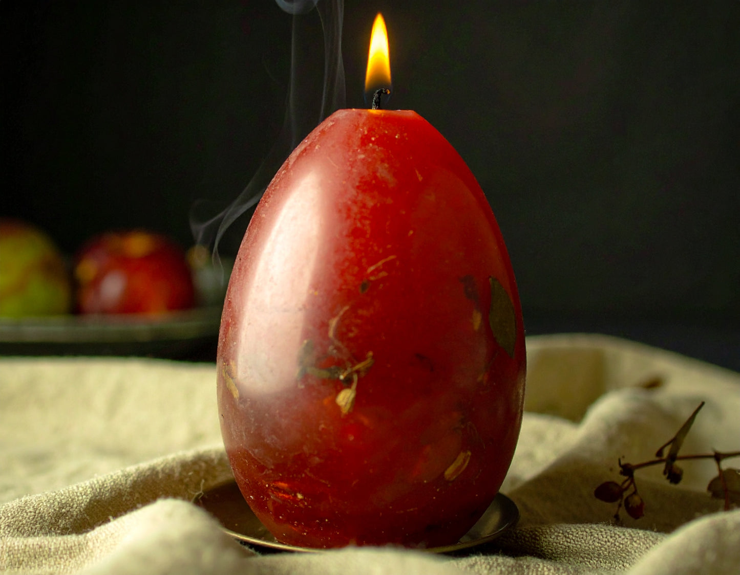 Red Candle to Help with Love and Fidelity – "Huevo Celestial"